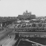 Общий вид строительства и площади. 1933 год.
